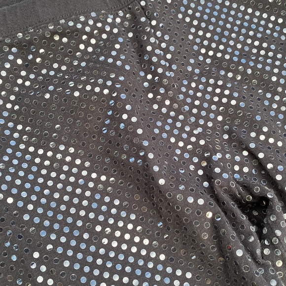 Black Sequin Pants - Girls size 18 - Picture 4 of 4